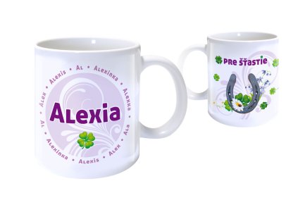 Hrnček s menom ALEXIA