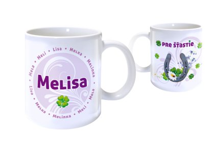 Hrnček s menom MELISA