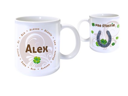 Hrnček s menom ALEX