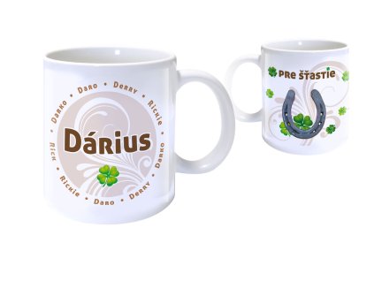 Hrnček s menom DÁRIUS