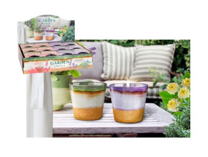 Sviečka aromatická v skle GARDEN CANDLE 115g