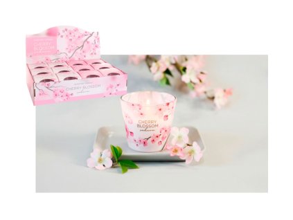 Sviečka aromatická v skle CHERRY BLOSSOM