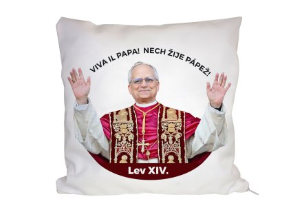 Vankúš VIVA IL PAPA - Lev XIV.