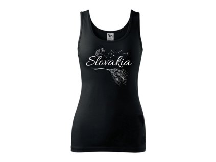 tielko damske cierna