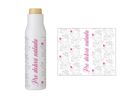 Termoska ORIGIN  sivé ruže dobrá NÁLADA