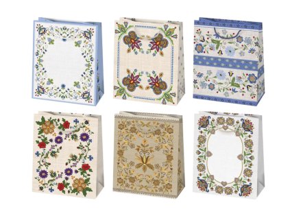 Darčeková taška Folklórna - veľkosť F4