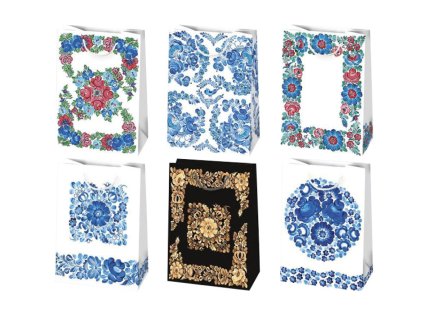 Darčeková taška Folklórna - veľkosť F5