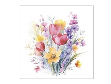 Servítky Jarná záhrada