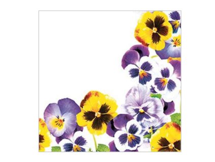 Servítky Kvety sirôtky