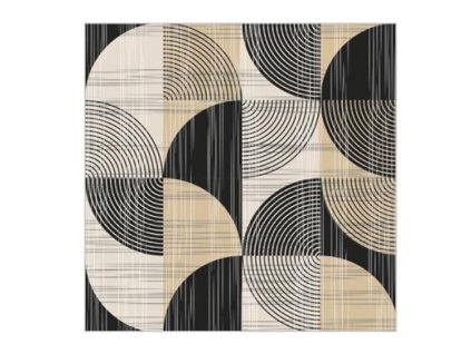 Servítky Abstraktné tvary na béžovej