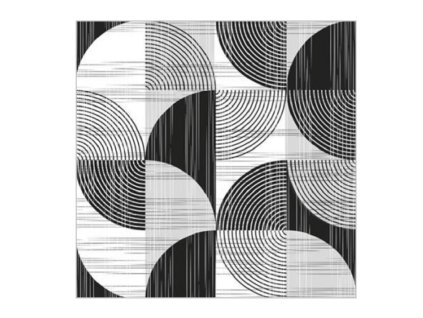 Servítky Abstraktné tvary na bielej