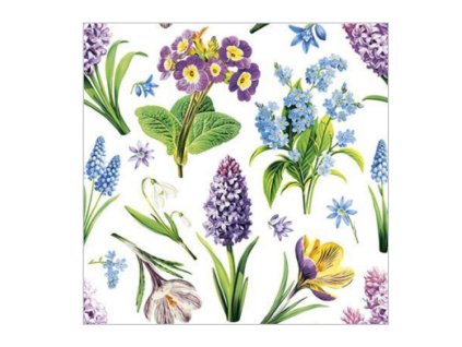 Servítky Záhradné kvety