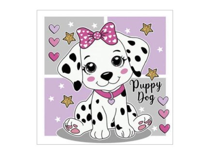 Servítky Šteniatko