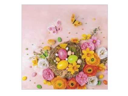 Servítky Farebné vajíčka s cukríkmi