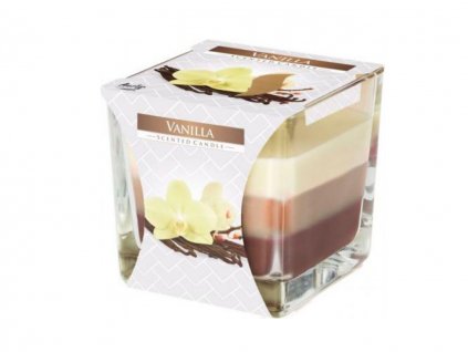 Sviečka aromatická trikolóra - vanilla