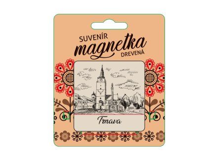 4117 magnetka drevena trnava