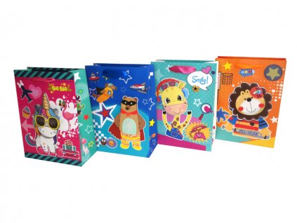 Darčeková taška Zvieratká - veľkosť M