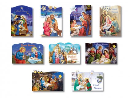 Vianočné pohľadnice - náboženské