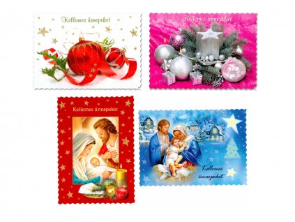 Vianočné pohľadnice - maďarské