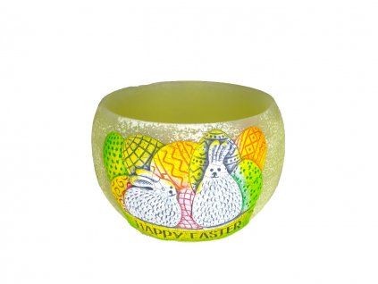 6522 1 svietnik biely gula happy easter