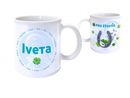 Hrnček s menom IVETA