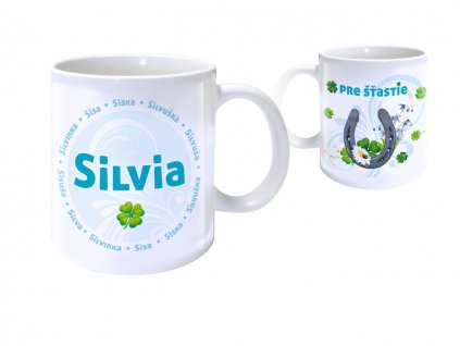 Hrnček s menom SILVIA
