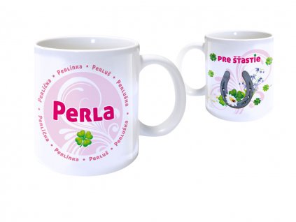 Hrnček s menom PERLA