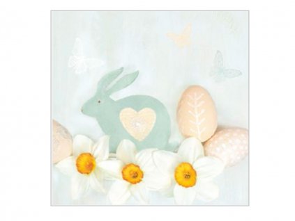 Servítky Narcis a vajíčka