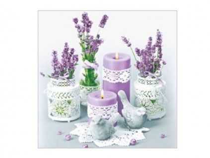 9042 servitky levandula