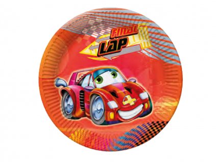 Veľké tanieriky - 8ks - Auto