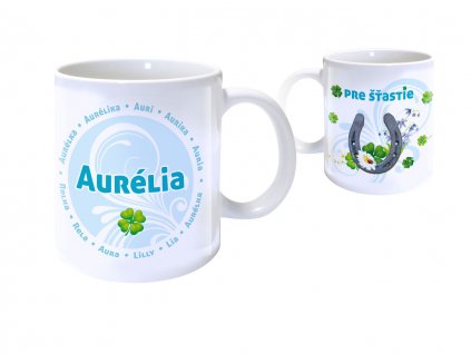 Hrnček s menom AURÉLIA