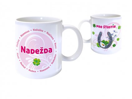 Hrnček s menom NADEŽDA