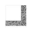 28872 servitky biele s bordurou