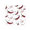 Servítky Červené chilli papričky
