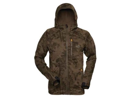 Geoff Anderson bunda z mikro fleece HOODY 3 Leaf