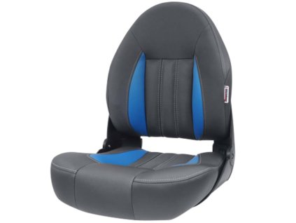Skládací lodní křeslo TEMPRESS ProBax Orthopedic Limited Edition - Charcoal / Blue / Carbon
