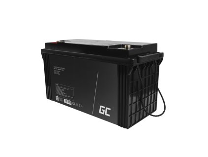 greencell agm 12v 120ah vrla battery gel deep cycle powerchair photovoltaic leisure battery campervan 2