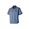 Košile Geoff Anderson Zulo2 Short Sleeve Blue