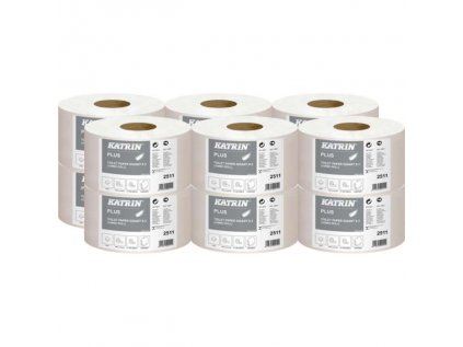 Toaletní papír Jumbo Katrin 18 cm 2vrstvý - 12 ks