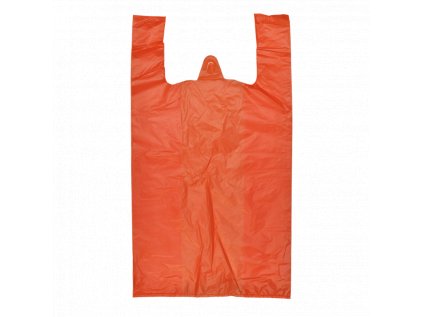 Mikrotenová taška 4 kg oranžová - 200 ks
