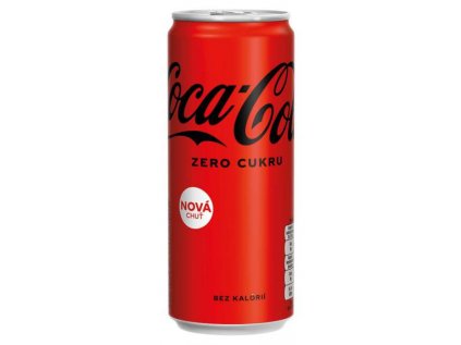 Coca Cola Zero - plech 24x 0,33 l