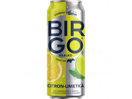Nealkoholické pivo BIRGO citron-limeta 24x 0,5 l