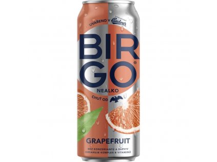 Nealkoholické pivo BIRGO grapefruit 24x 0,5 l