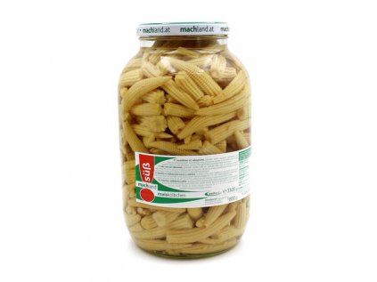 Kukuřice baby sterilovaná Machland - 3300 g