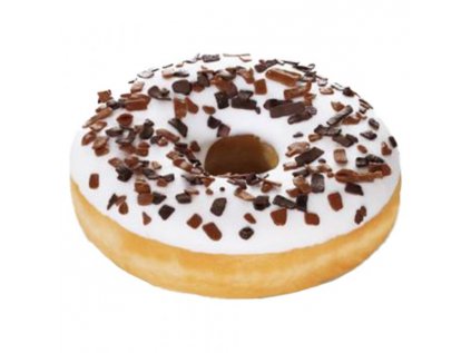 Donut vanilkový s cukrovou polevou - 58 g