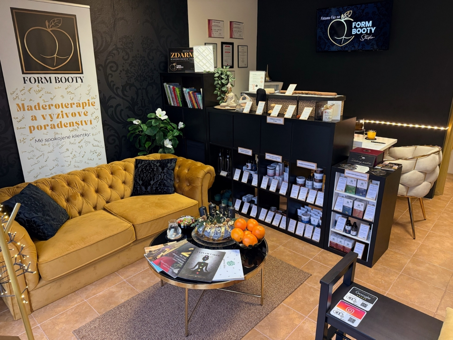 FormBooty® studio a showroom Pelhřimov