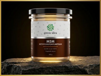 msm methylsulfonylmethan green idea hlavni produkt