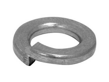 Nerezová pojistná podložka M8 DIN 127B - A2, 100ks