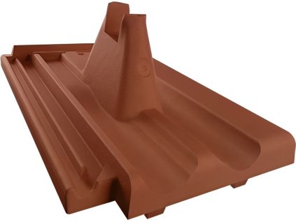 Akusolar střešní taška Tondach (Brněnka) s konzolou, cihlová RAL 8023