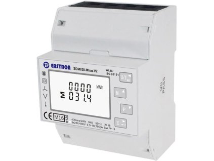 Eastron Elektroměr SDM630 Modbus V2, 1/3 fázový